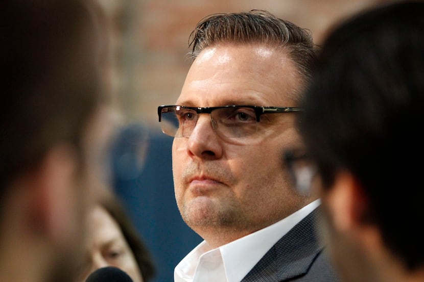 Dallas Mavericks Donnie Nelson general manager and president of basketball operations talks...