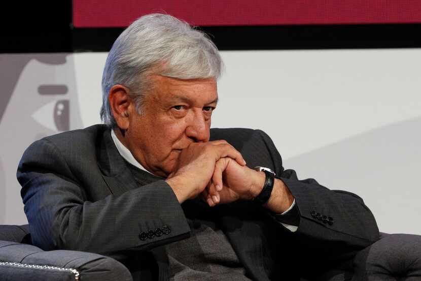 En una fotografía de archivo, sin fecha, el presidente de México Andrés Manuel López Obrador...