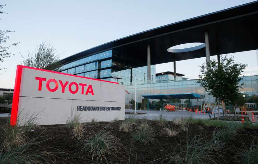 The new Toyota North American headquarters in Plano opened officially on Monday.