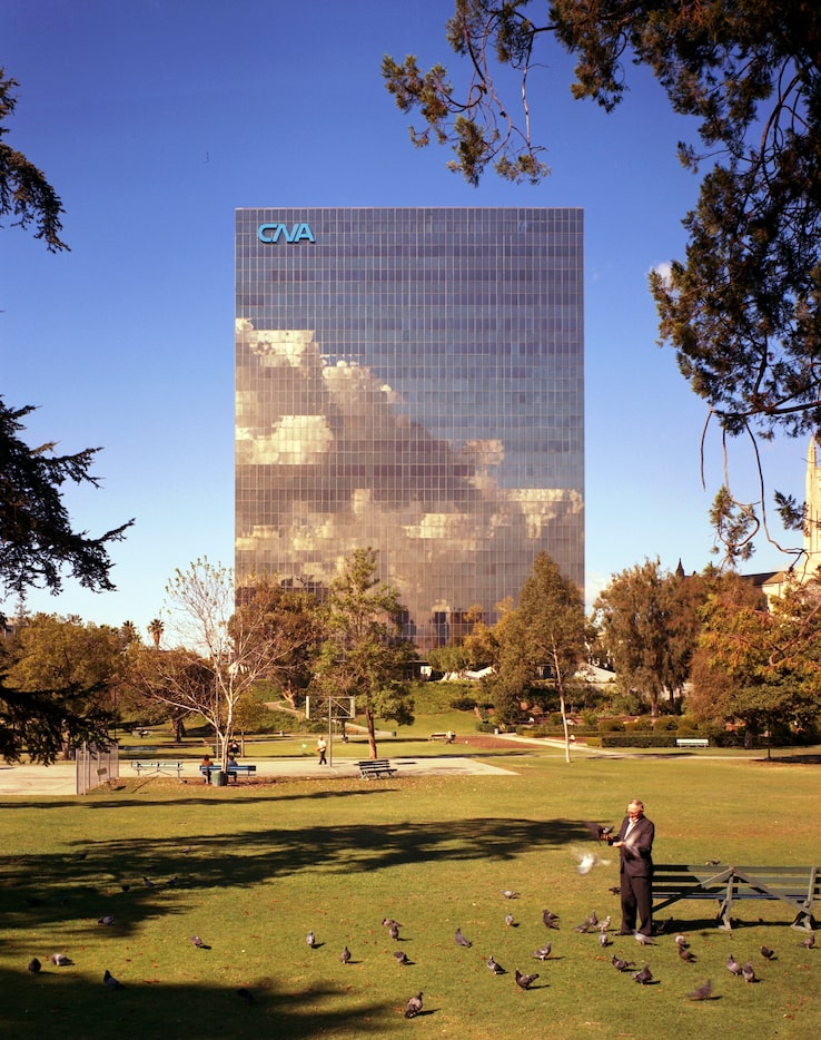 This almost surreal image of the 1971 CNA Tower in Los Angeles might be Wayne Thom's most...