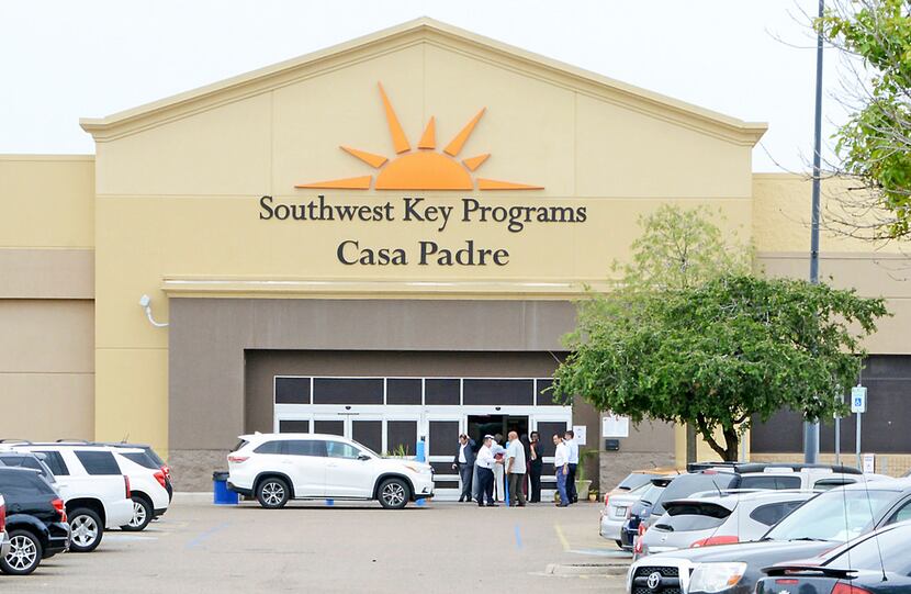 Last month, dignitaries toured Southwest Key Programs Casa Padre, a U.S. immigration...