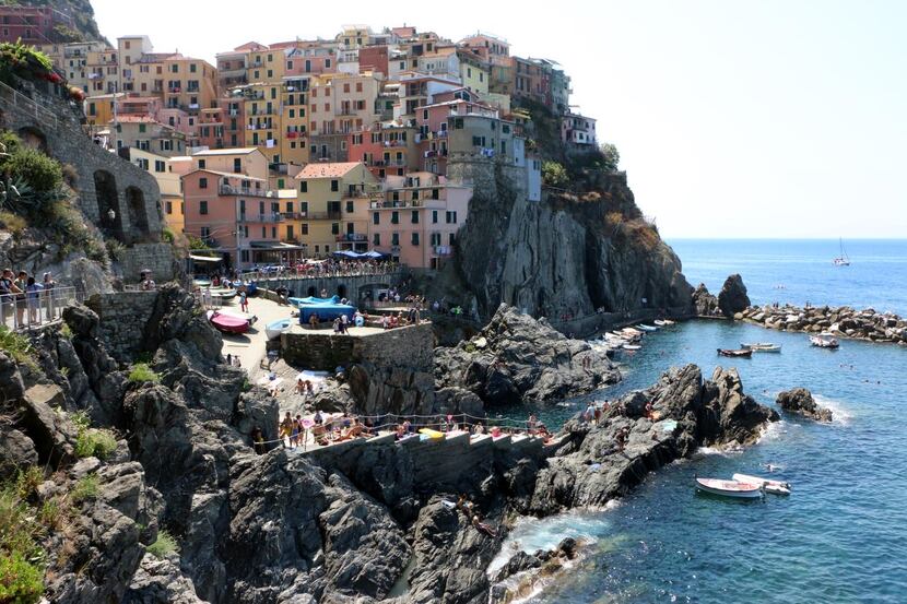 
Italy’s photogenic Cinque Terre consists of five villages clinging to coastal cliffs along...