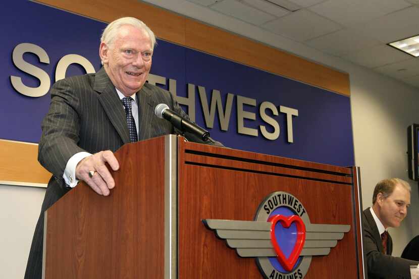 Heb Kelleher, creador de la compañía Southwest Airlines.(DMN)
