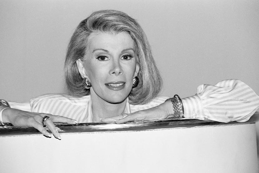   Joan Rivers announces that she is starting a new syndicated talk show, "The Joan Rivers...