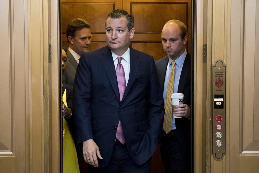 Sen. Ted Cruz, R-Texas, has said Republicans could face a "Watergate-level blowout" if they...