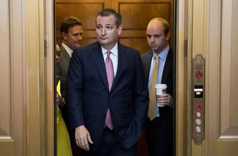 Sen. Ted Cruz, R-Texas, has said Republicans could face a "Watergate-level blowout" if they...