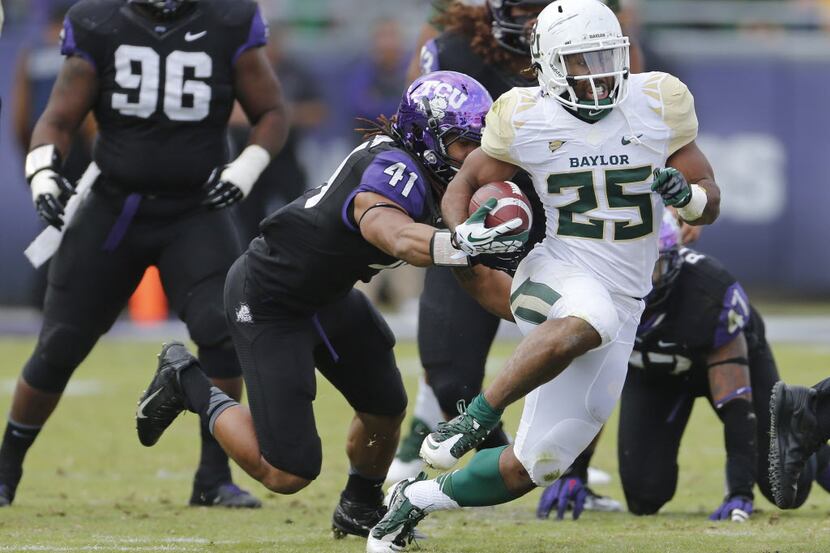 LACHE SEASTRUNK / Baylor / Jr. / RB / Seastrunk missed two games and played in limited...