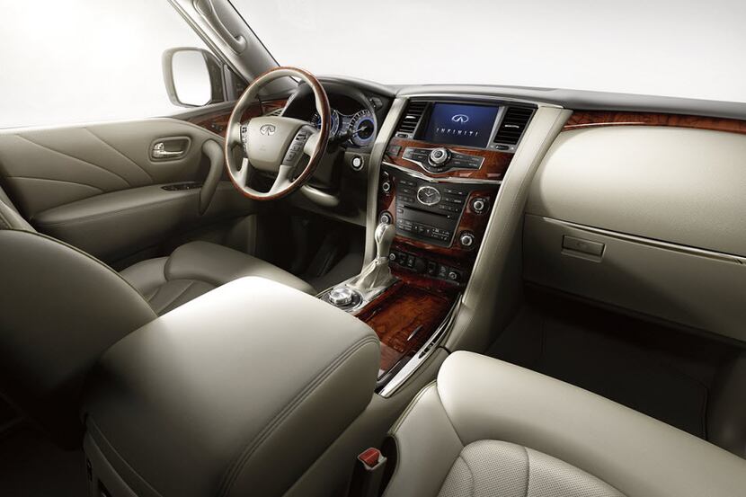 The 2016 Infiniti QX80 has a polished, well-executed interior. It is offered in three...