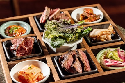 The Nuri Tasting Board, $99, gives diners a taste of the steakhouse's best dishes, in small...