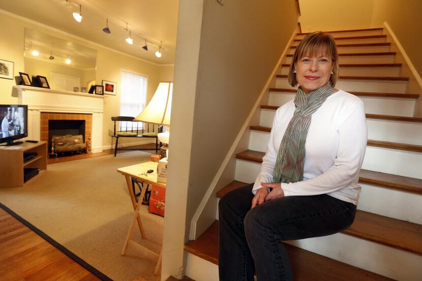 Pam Mueller, a self-employed nonprofit accountant, rents one side of her 1940s Lower...