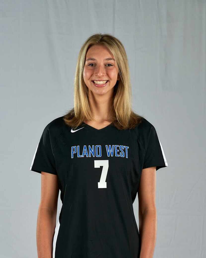 Plano West volleyball player Blaire Bayless