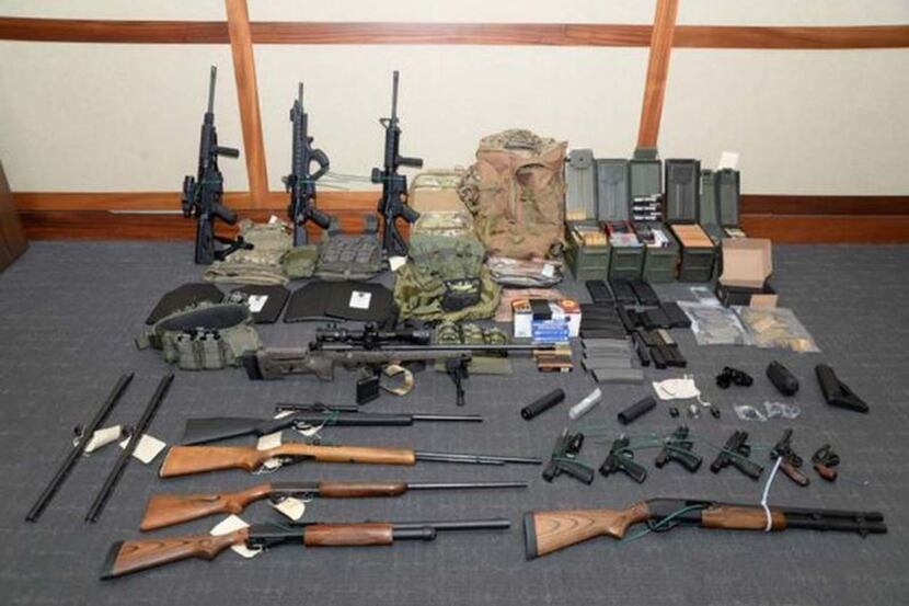 Christopher Paul Hasson allegedly stockpiled guns in preparation for a terror attack. 