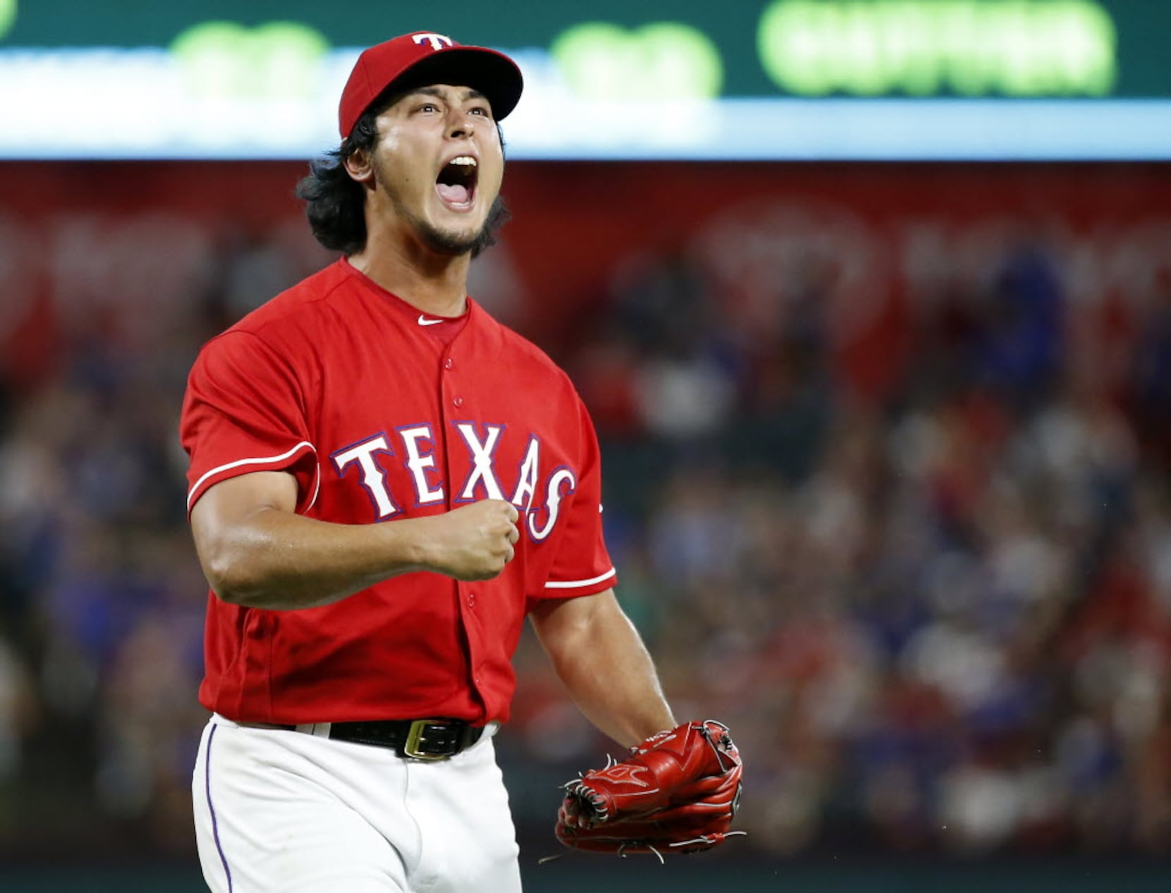 Rangers' Yu Darvish loses no-hit bid in ninth, again - Los Angeles