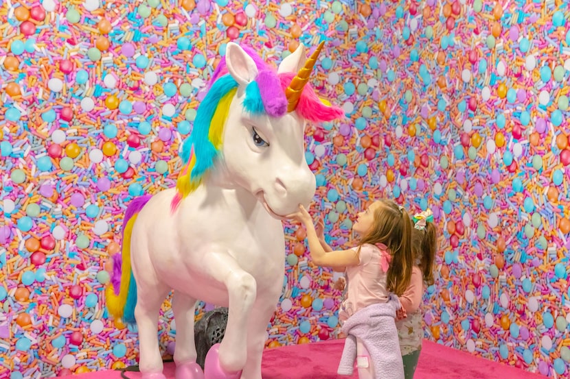 Unicorn World provides multiple avenues for kids to engage with make-believe unicorns,...