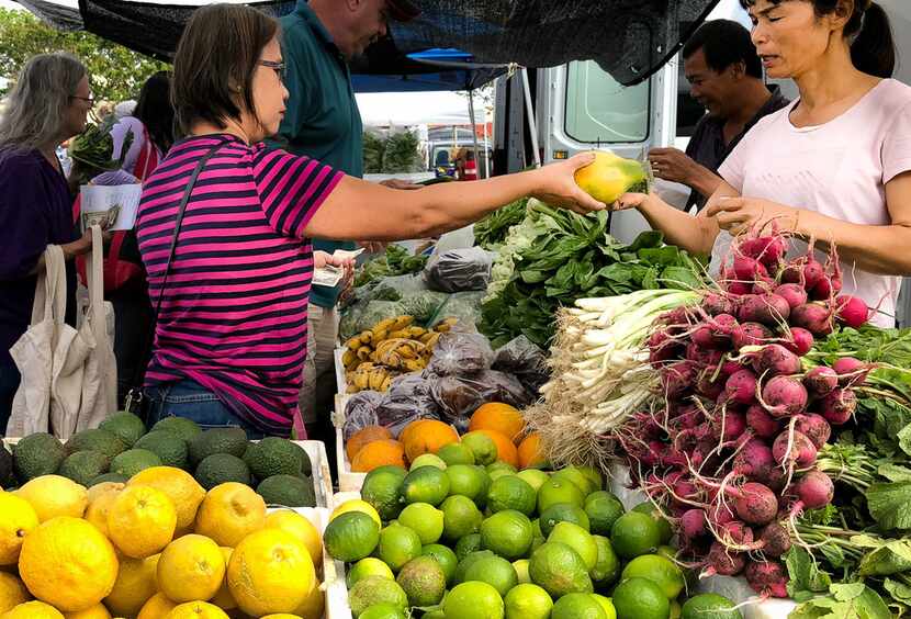 The Kauai Community Market offers locally grown produce each Saturday, plus coffee, honey,...