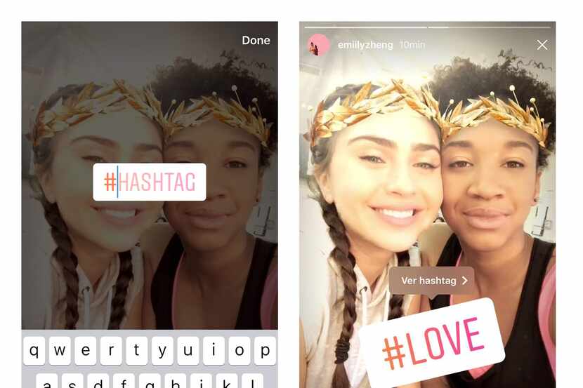 Desde hoy, la plataforma Instagram permite usar 8 distintos filtros faciales, entre los que...