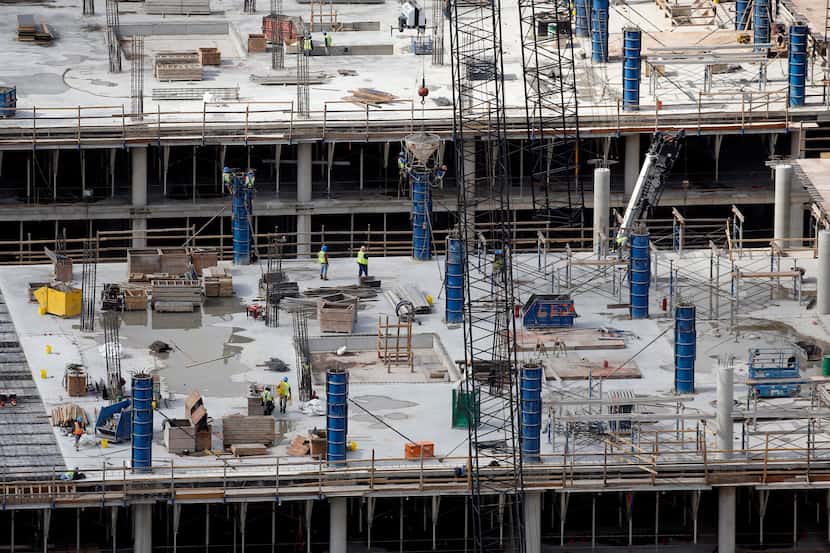 Almost 7 million square feet of office space is under construction in North Texas.