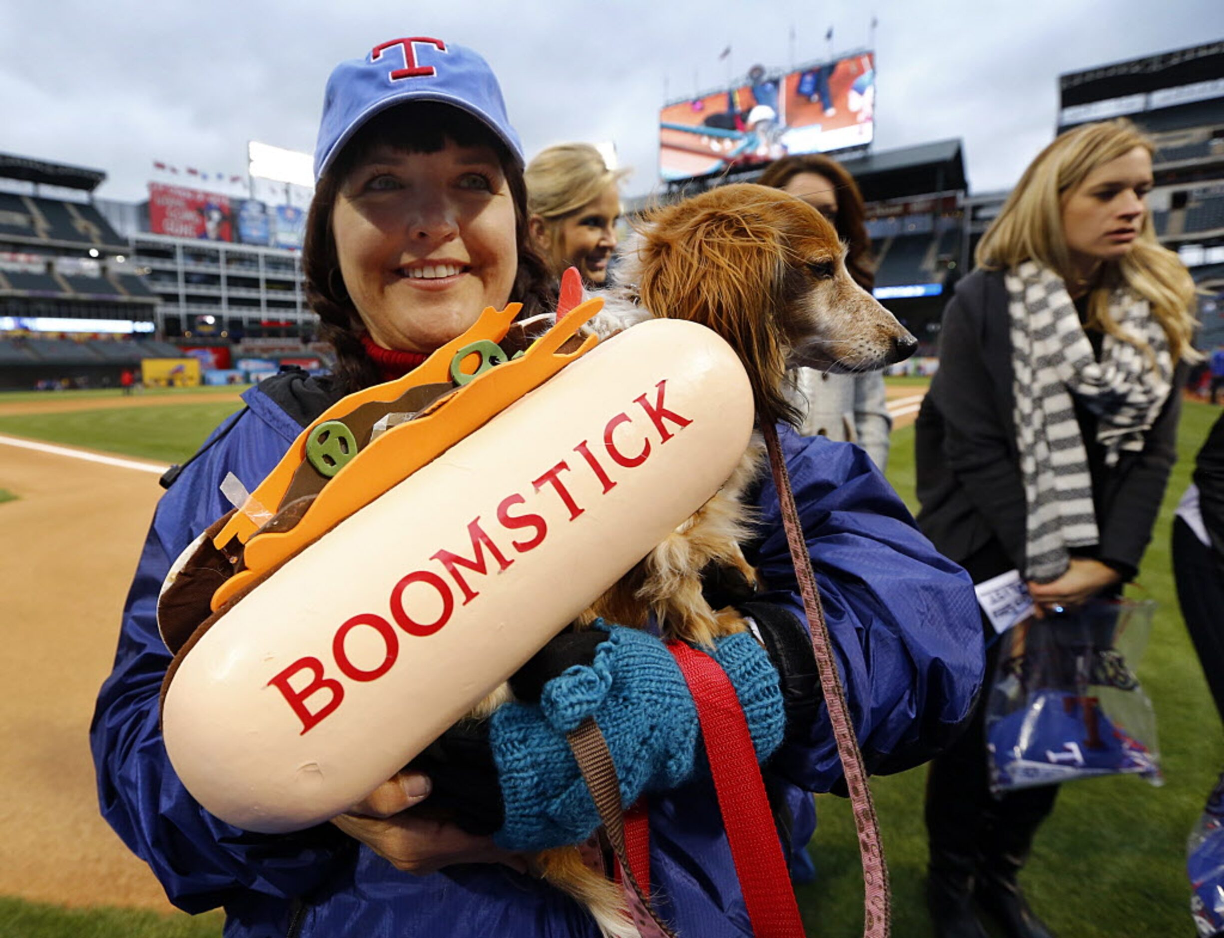 Hot dog! Maddie the Boomstick and her owner Bridget Varga of Arlington were finalists in the...