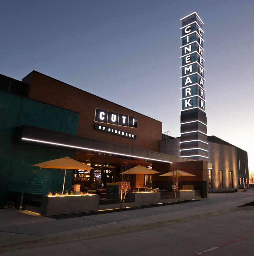 The new Cinemark on Highway 380 and the Dallas North Tollway is now open.