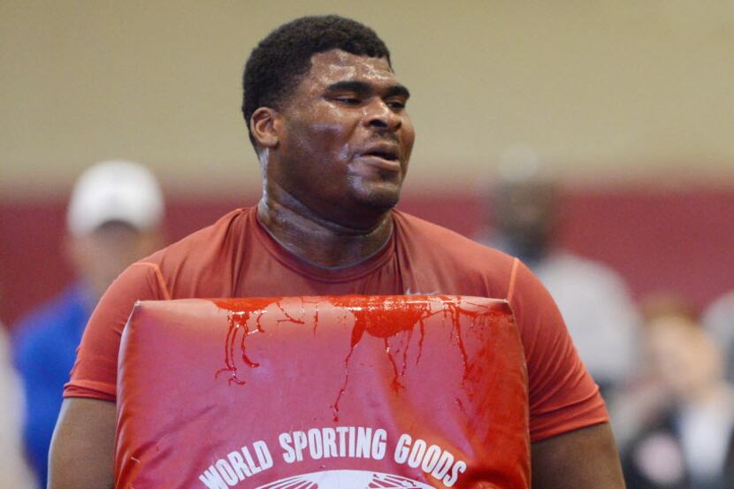 D.J. Fluker, OT, Alabama / Picked by: 1 of 12 experts / Comment  “The Cowboys just sank a...