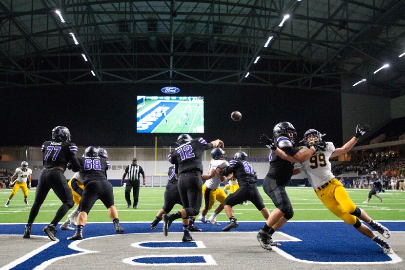 A 2016 file photo of a football game between Frisco Independence and Highland Park at The...