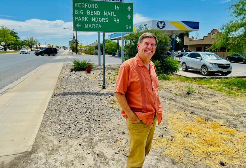 John Ferguson, el alcalde de Presidio, se preocupa porque la frontera es retratada de manera...