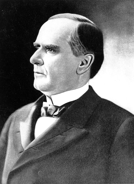 William McKinley, 25th President of the United States. 