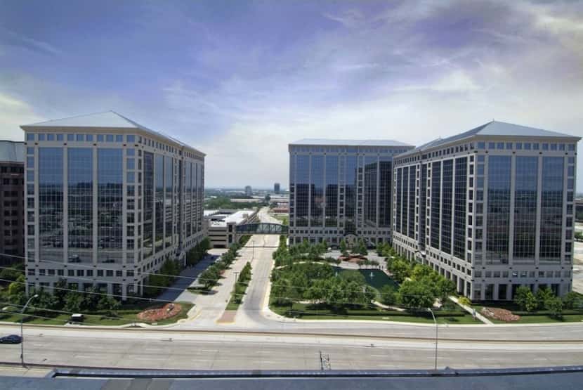 International Plaza is on the Dallas North Tollway near the Dallas Galleria.