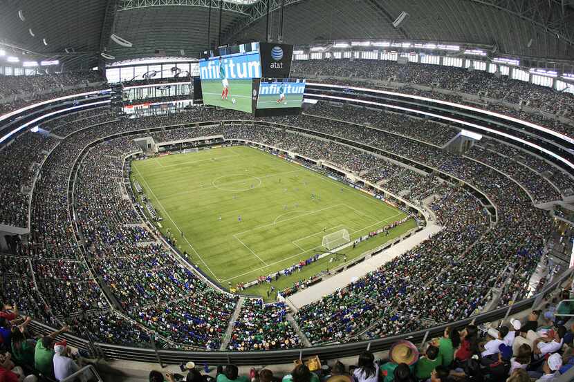 Se espera que la casa de los Dallas Cowboys, AT&T Stadium, sea una de las sedes para la Copa...