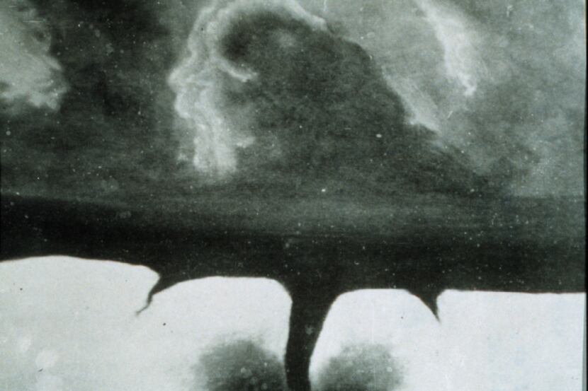 The earliest known tornado photograph, taken in South Dakota in 1884, was heavily retouched...