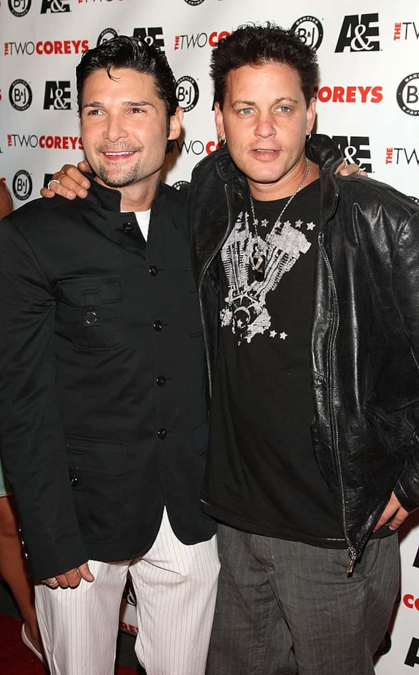 Corey Feldman (izq.), y Corey Haim en foto de archivo de 2007 en Hollywood California.