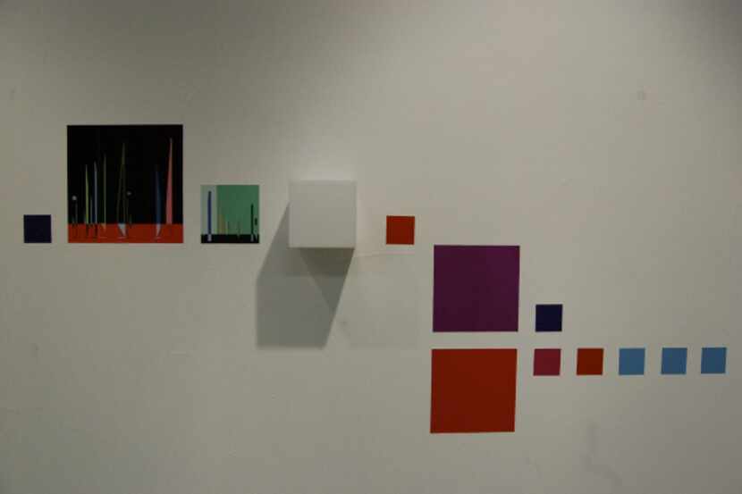 Shannon Novak's "Acoustic Synergy" is featured at Ro2 Gallery's Elm Street space downtown.