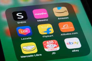 MercadoLibre's app is included among online shopping platforms similar to eBay and...