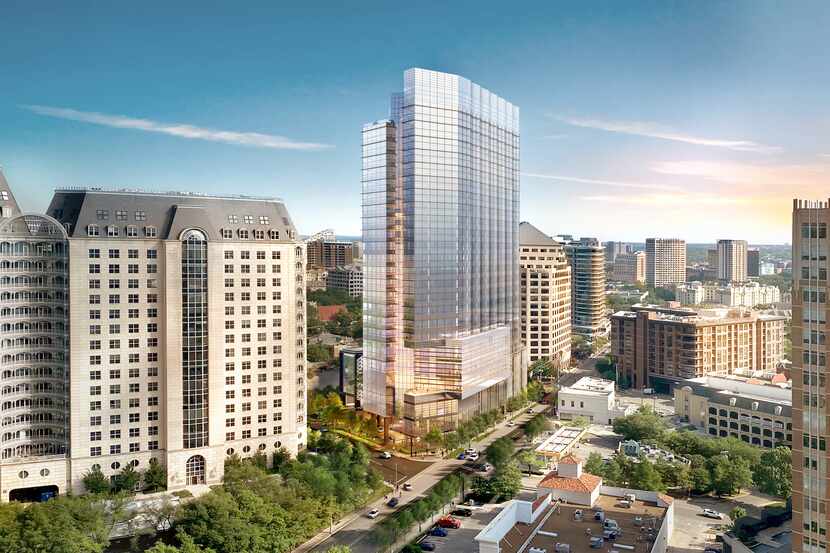 Construction will start early next year on the McKinney Avenue office tower.