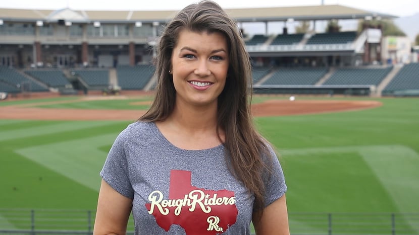 Melanie Newman used to work for the Frisco Rough Riders and now does play-by-play for the...