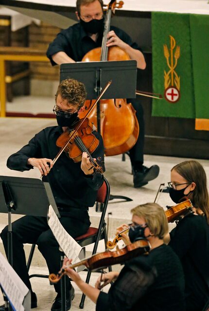 The Orchestra of New Spain performed a concert of music by Black composers to celebrate...