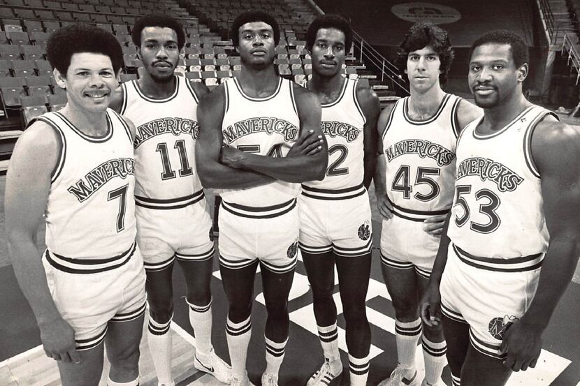 Dallas Mavericks 1980, players are identified as forwards/ (John F. Rhodes/The Dallas...