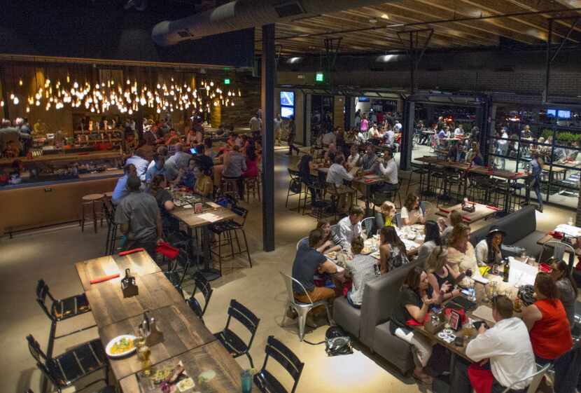 Happiest Hour in Dallas is huge: 12,000 square feet.