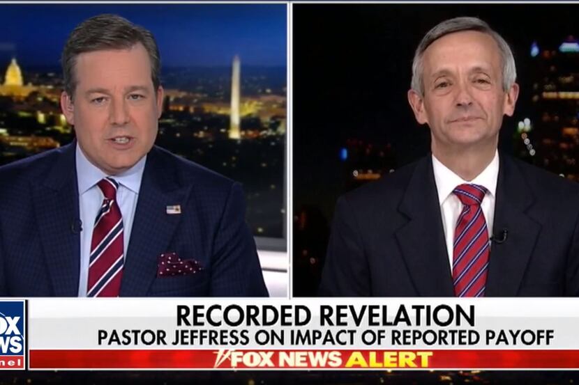 Rev. Robert Jeffress went on Fox News Friday night to defend President Donald Trump amid the...