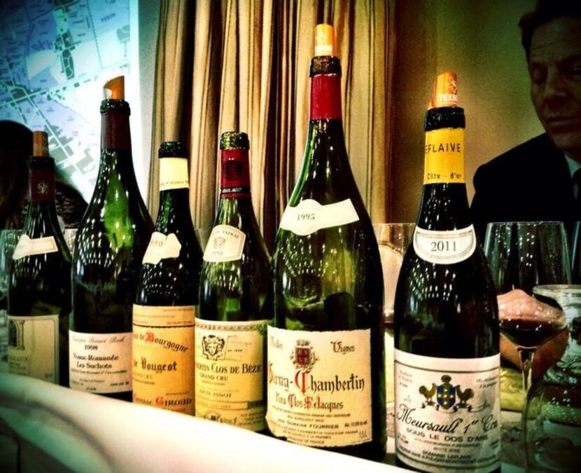 
Just a small sample of the many wines featured at TexSom, a three-day wine conference...