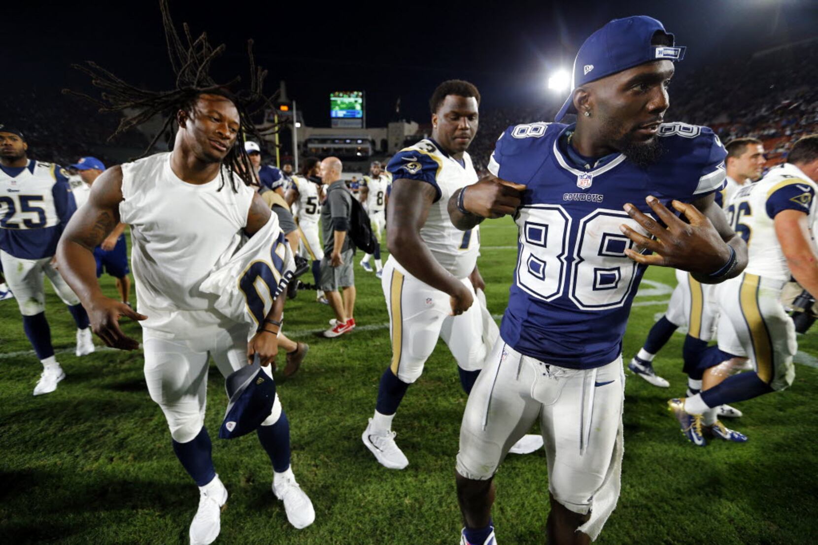 Dez Bryant's Extremely Happy Celebration after Cowboys Win Late