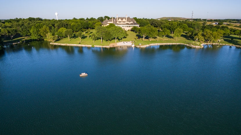 The 5,400-acre South Creek Ranch near Ferris includes a 23,000-square-foot stately home...