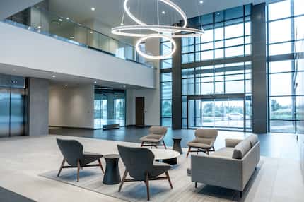 A look at the lobby within Hillwood Commons II
