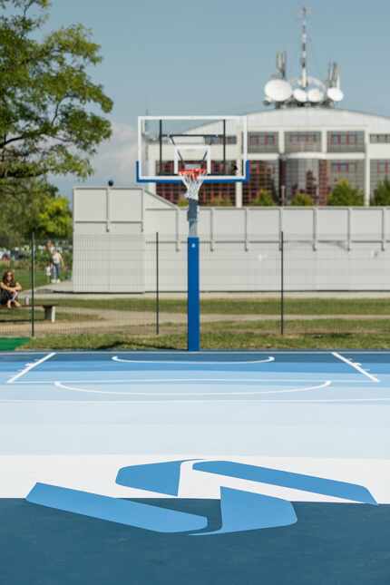 A look at the brand new courts Luka Doncic designed for his home town of Ljubljana,...