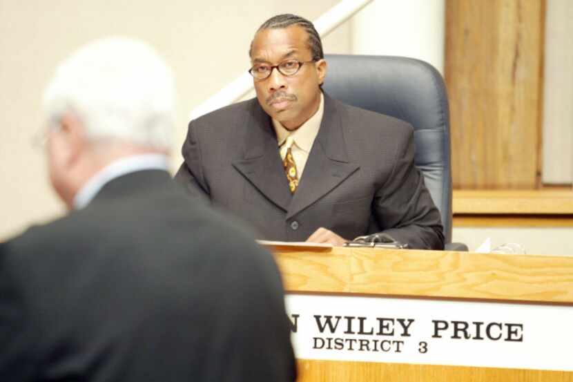 John Wiley Price got large sums from his political consultant, Kathy Nealy, while she...