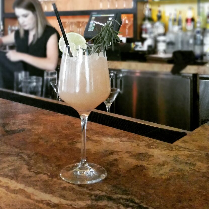 At Stephan Pyles, guest bartender Daniel Guillen's Brujeria blended pisco with mezcal,...