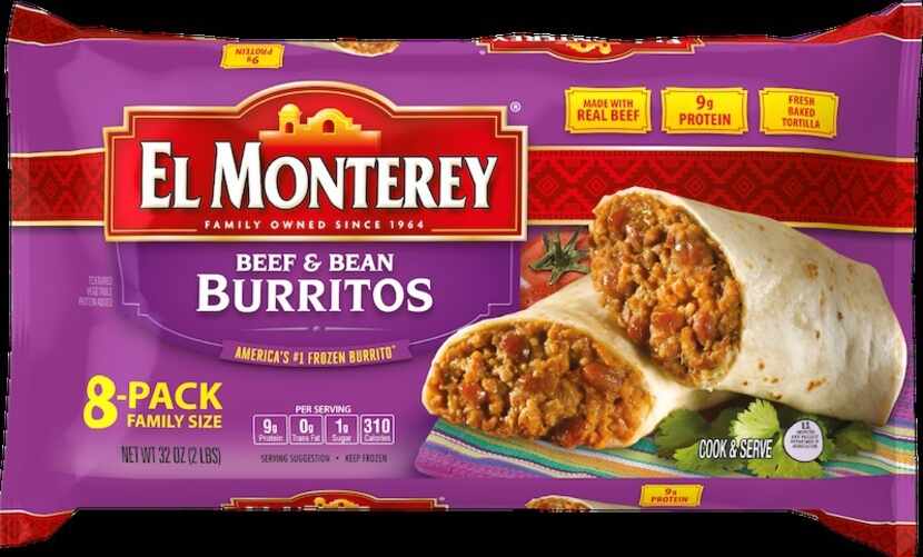 Ruiz Foods' products include El Monterey-branded frozen burritos sold in grocery stores.