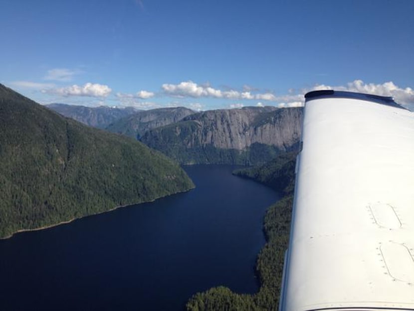 
Wolfgang Schroen and Johannes Burges flew over Ketchican, Alaska, this fall.
