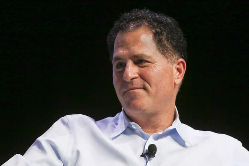Michael Dell, founder and CEO of Dell Inc., addresses the fifth annual Dell Women's...