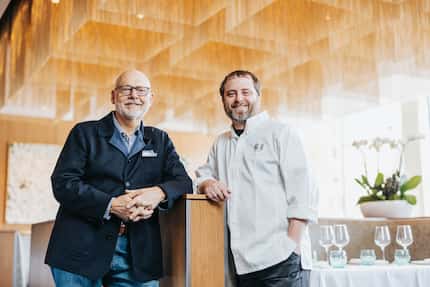 Restaurateur Dain "Adam" Jones (left) and chef Blaine Staniford created 61 Osteria in Fort...